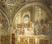 Aragon jose Rafael Stanza della Segnatura with the School of Athens oil painting